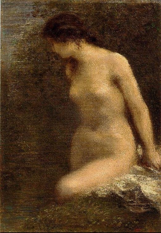 Henri Fantin-Latour Small Brunette Bather